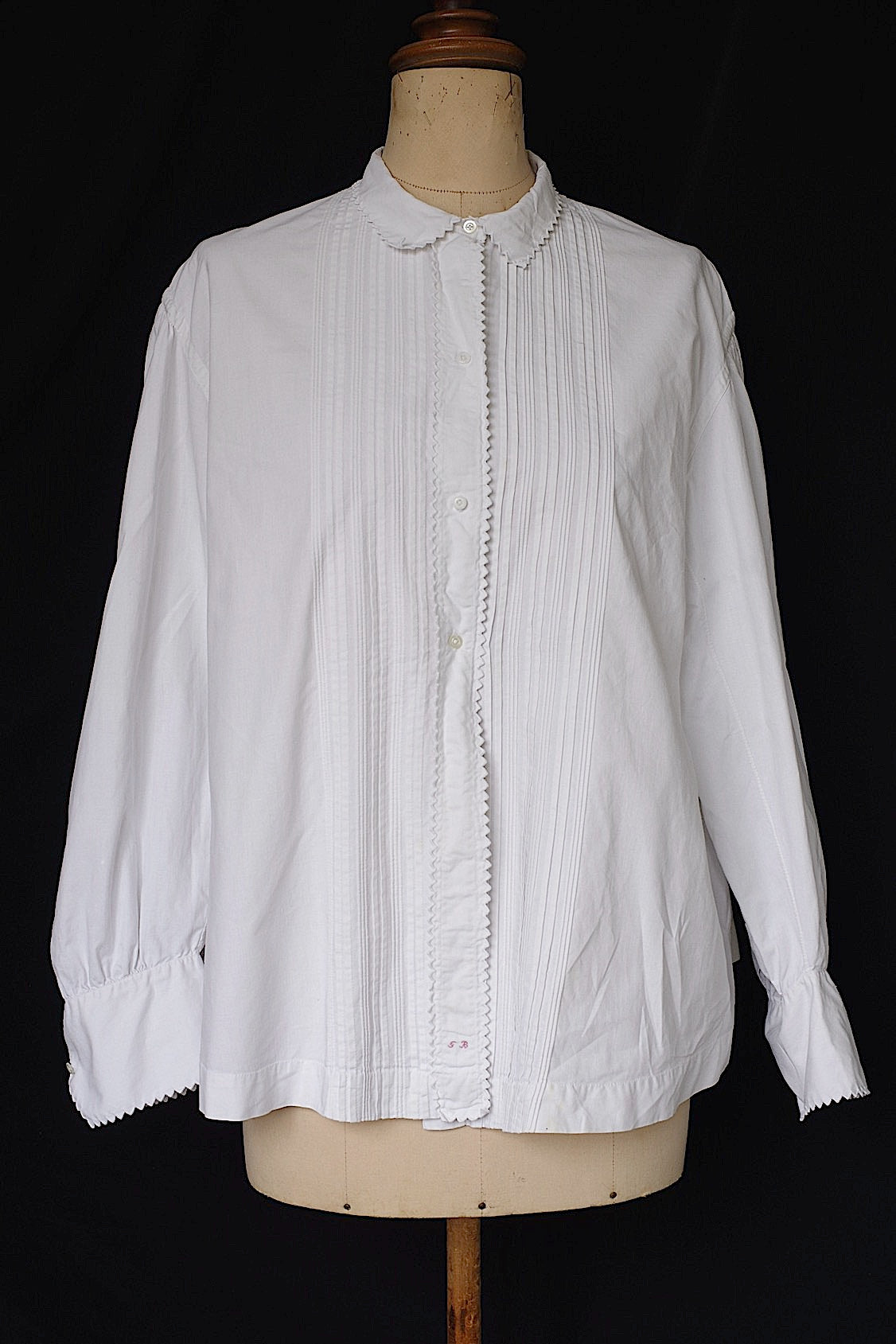 アンティークブラウス antique vêtement  1 .FR a l'epoque