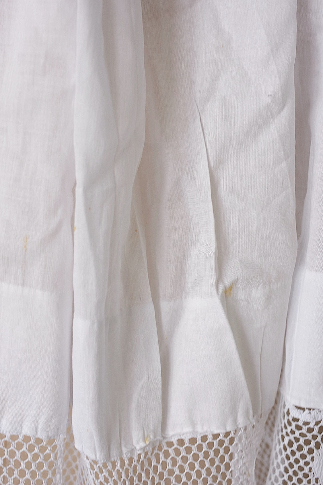 アンティークチュニック antique vêtement  surplis .FR a l'epoque