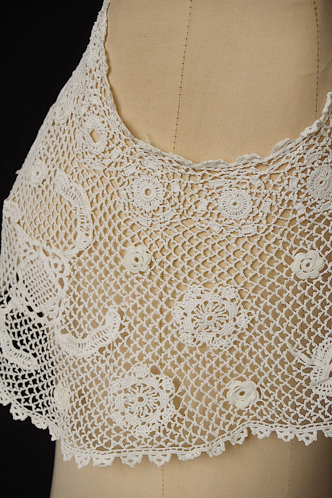 アンティークジレ antique vêtement  クロシェジレ .FR a l'epoque