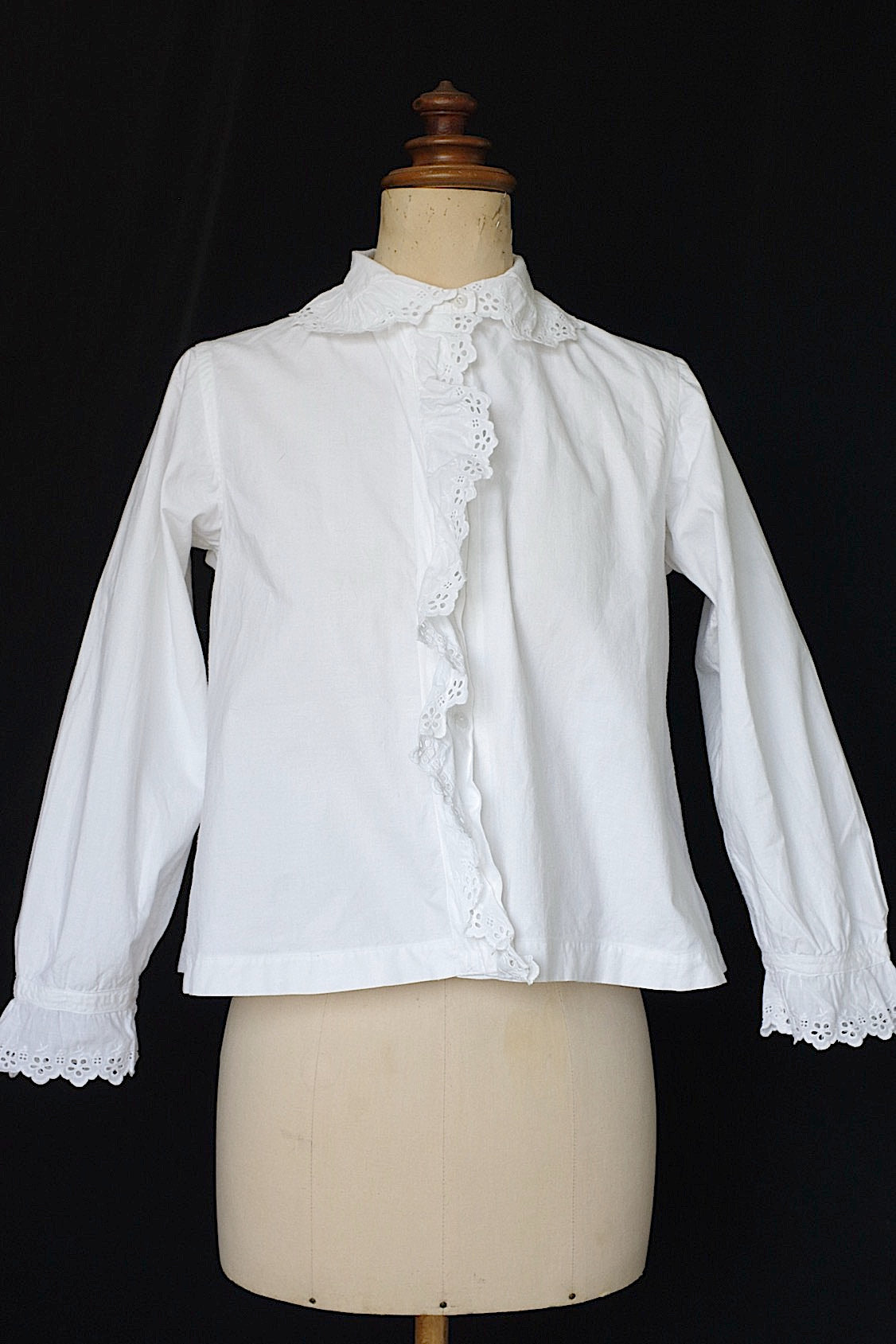 アンティークブラウス vêtement antique blouse 2 .FR a l'epoque