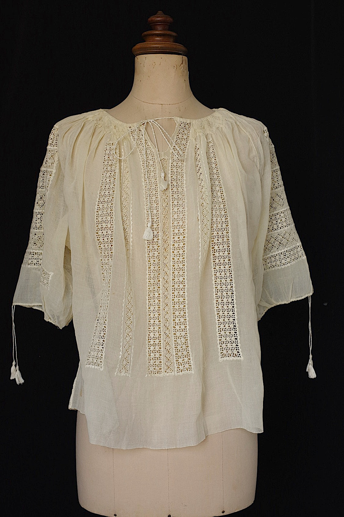 アンティークチュニック vêtement antique top .FR a l'epoque