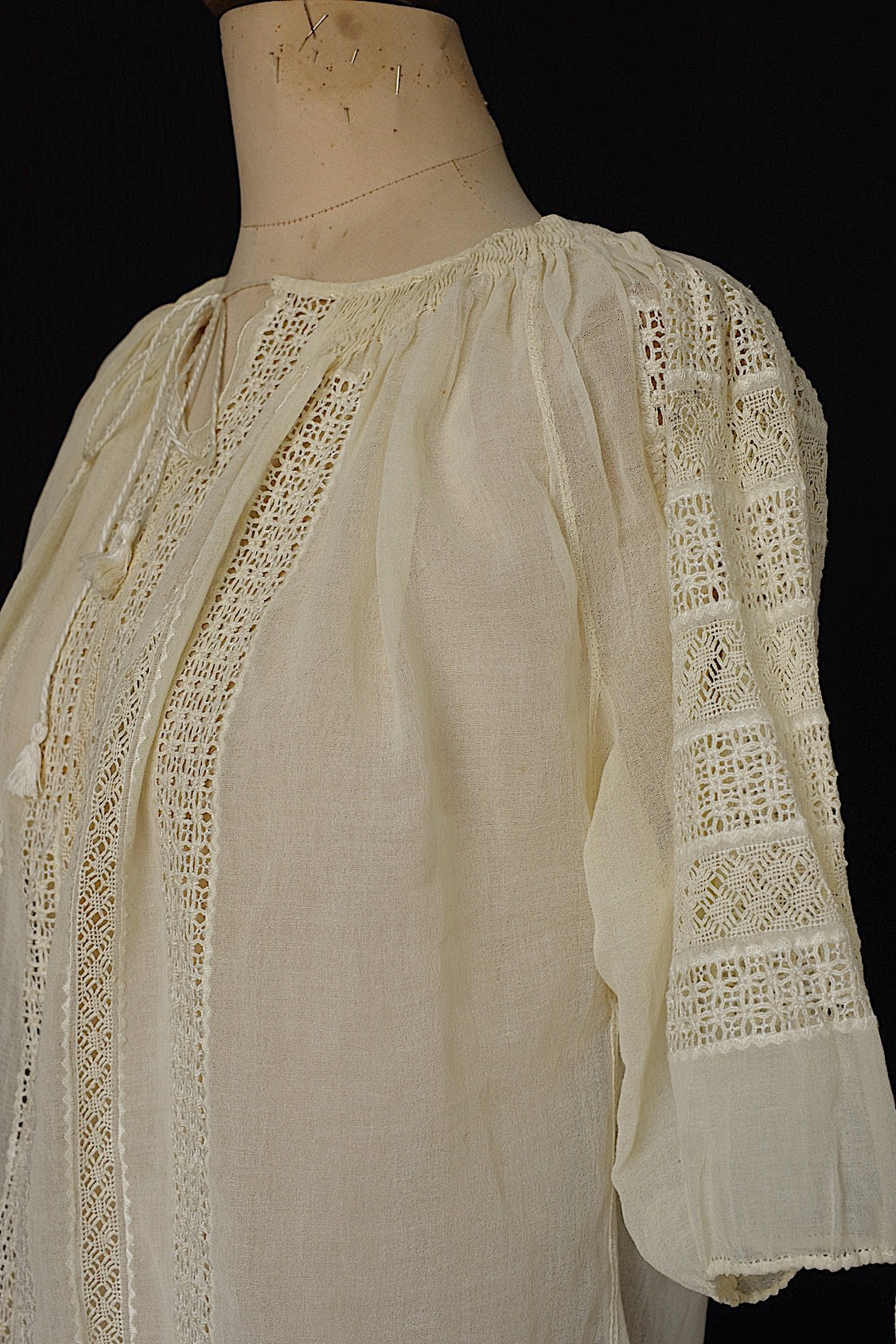 アンティークチュニック vêtement antique top .FR a l'epoque