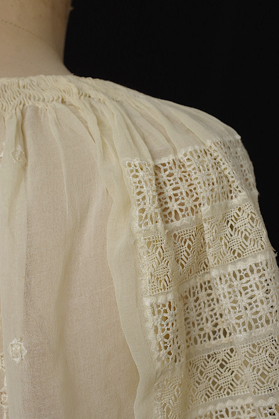 アンティークチュニック vêtement antique top .FR a l'epoque