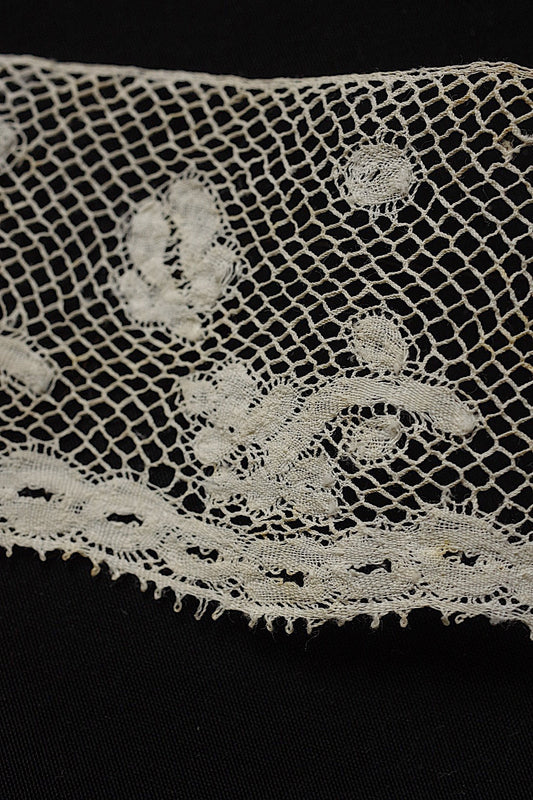 アンティークレース dentelle ancienne 6本 .FR a l'epoque