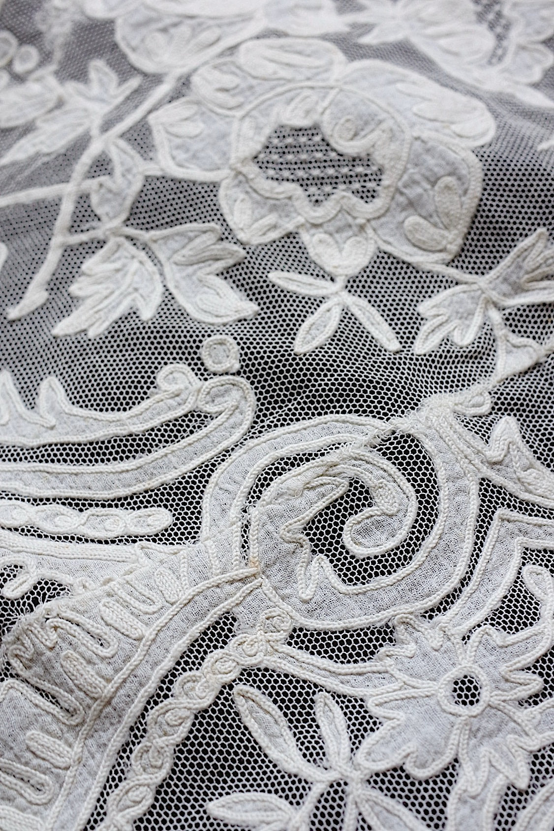 アンティークレース dentelle ancienne レースハギレ 素材用 .FR a l'epoque