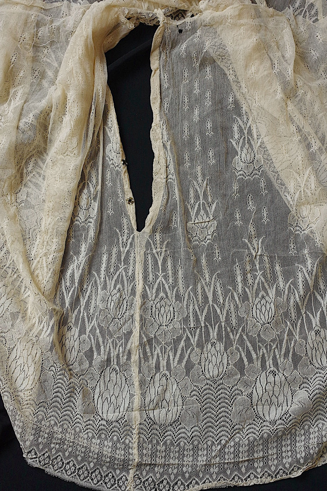 アンティークレース dentelle ancienne レースハギレ 1 .FR a l'epoque