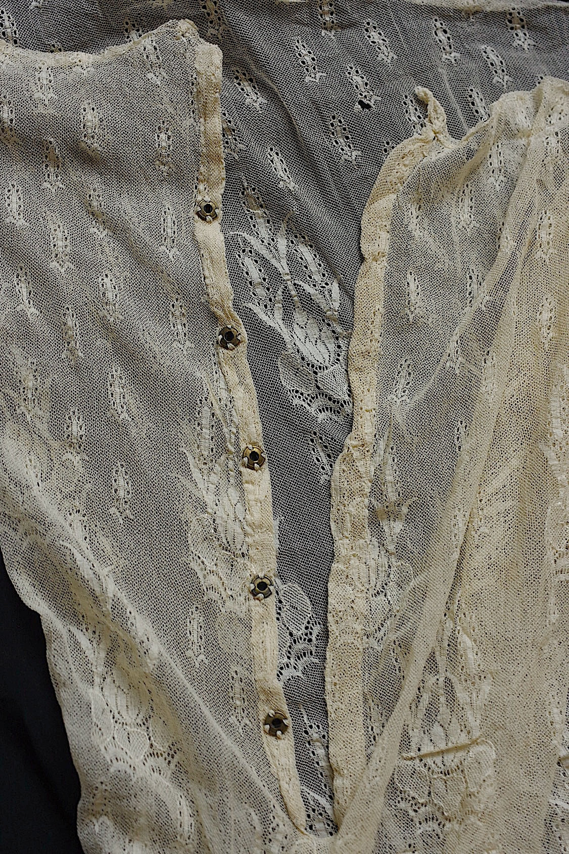 アンティークレース dentelle ancienne レースハギレ 1 .FR a l'epoque