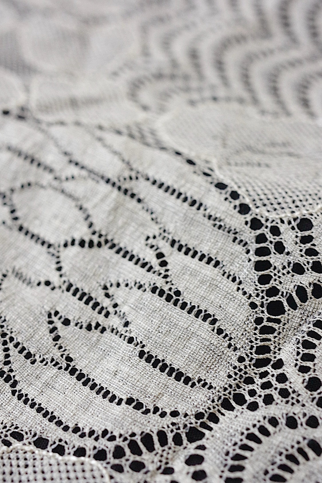 アンティークレース dentelle ancienne レースハギレ 1 .FR a l'epoque