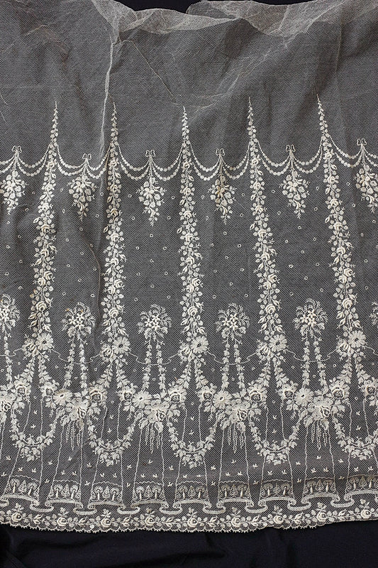 アンティークレース dentelle ancienne レースハギレ 2 .FR a l'epoque