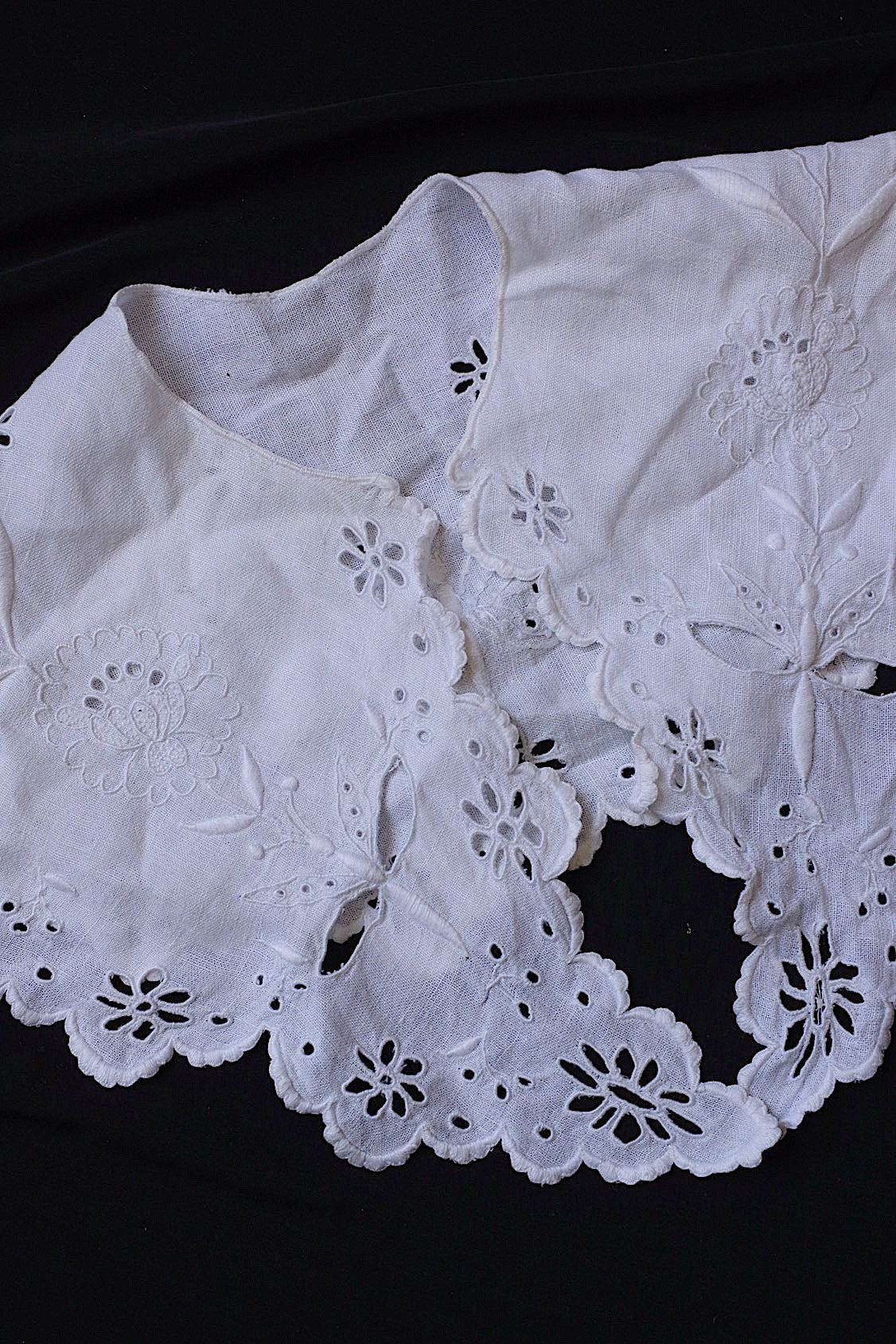 アンティークレース dentelle ancienne レース襟2 .FR a l'epoque