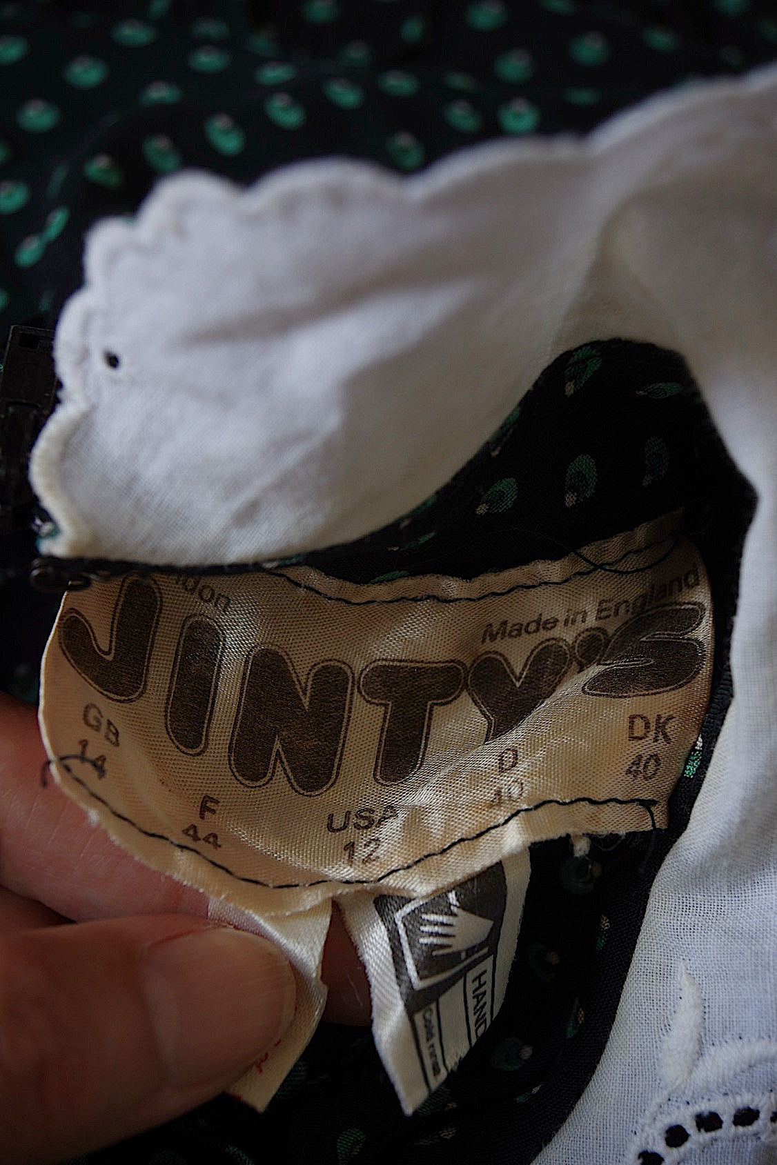 ヴィンテージワンピース vêtement vintage dress .FR a l'epoque