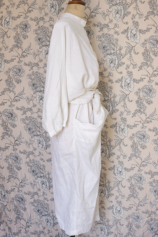 ヴィンテージリネンワンピース vêtement vintage .FR a l'epoque