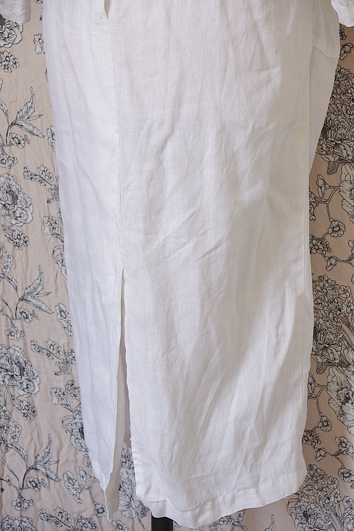 ヴィンテージリネンワンピース vêtement vintage .FR a l'epoque