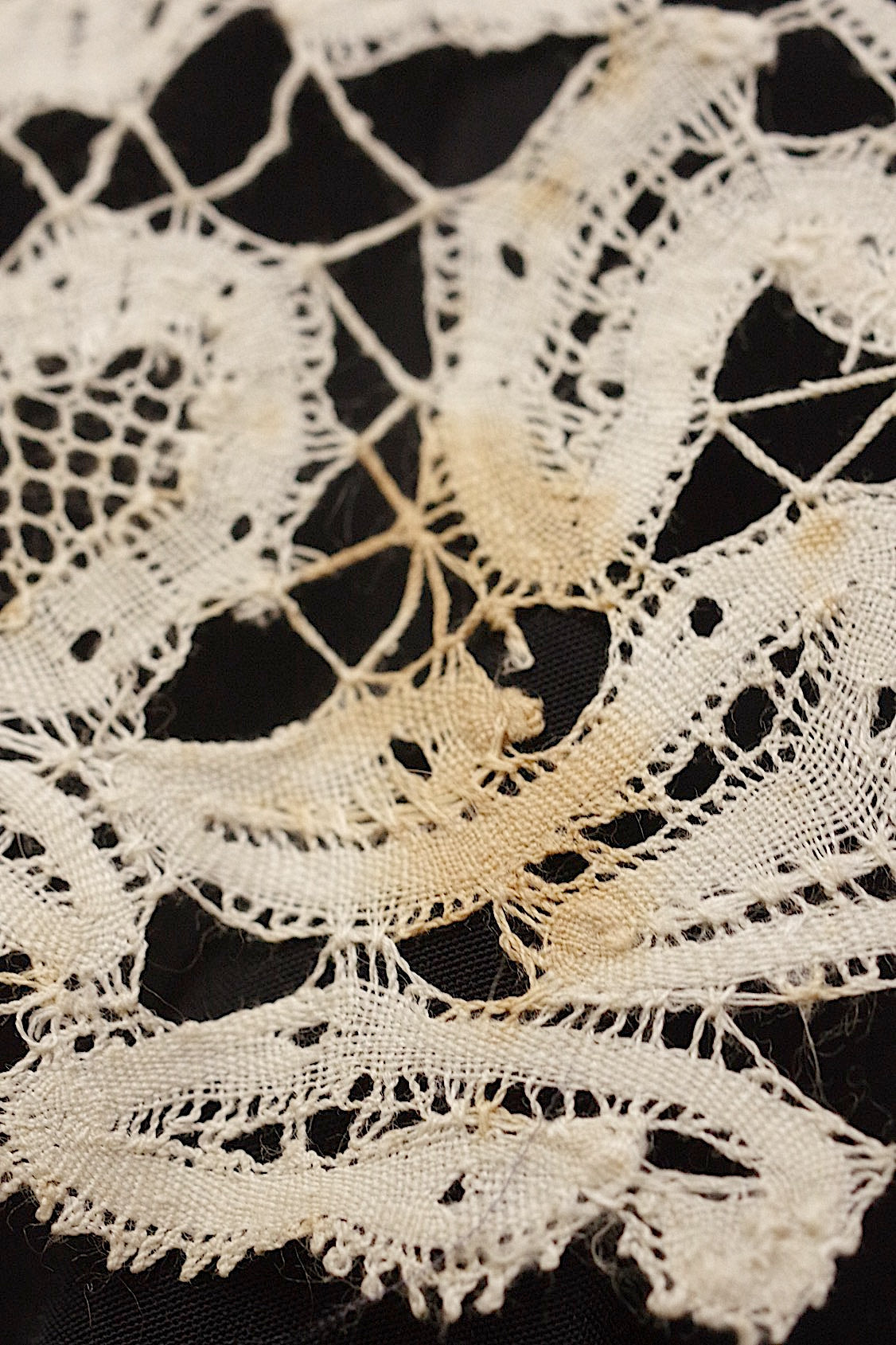 アンティークレース dentelle ancienne フレミッシュ 365cm .FR a l'epoque