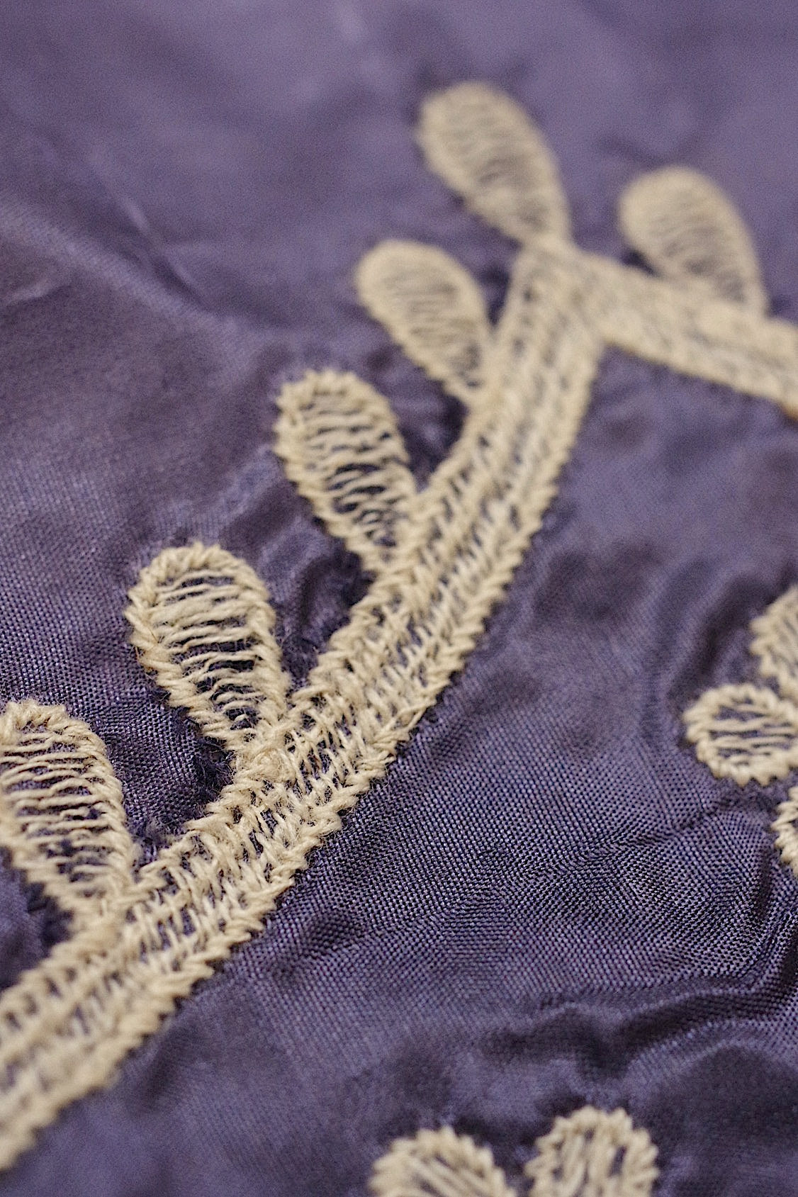 アンティークレース dentelle ancienne 刺繍生地 .FR a l'epoque