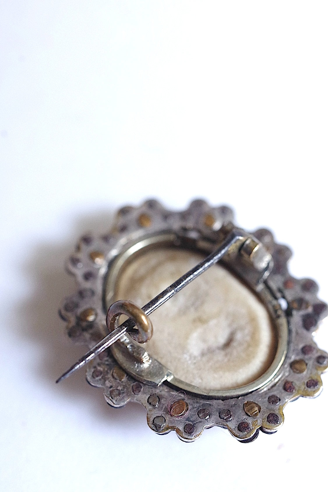 アンティークブローチ antique brooch カメオ .FR a l'epoque