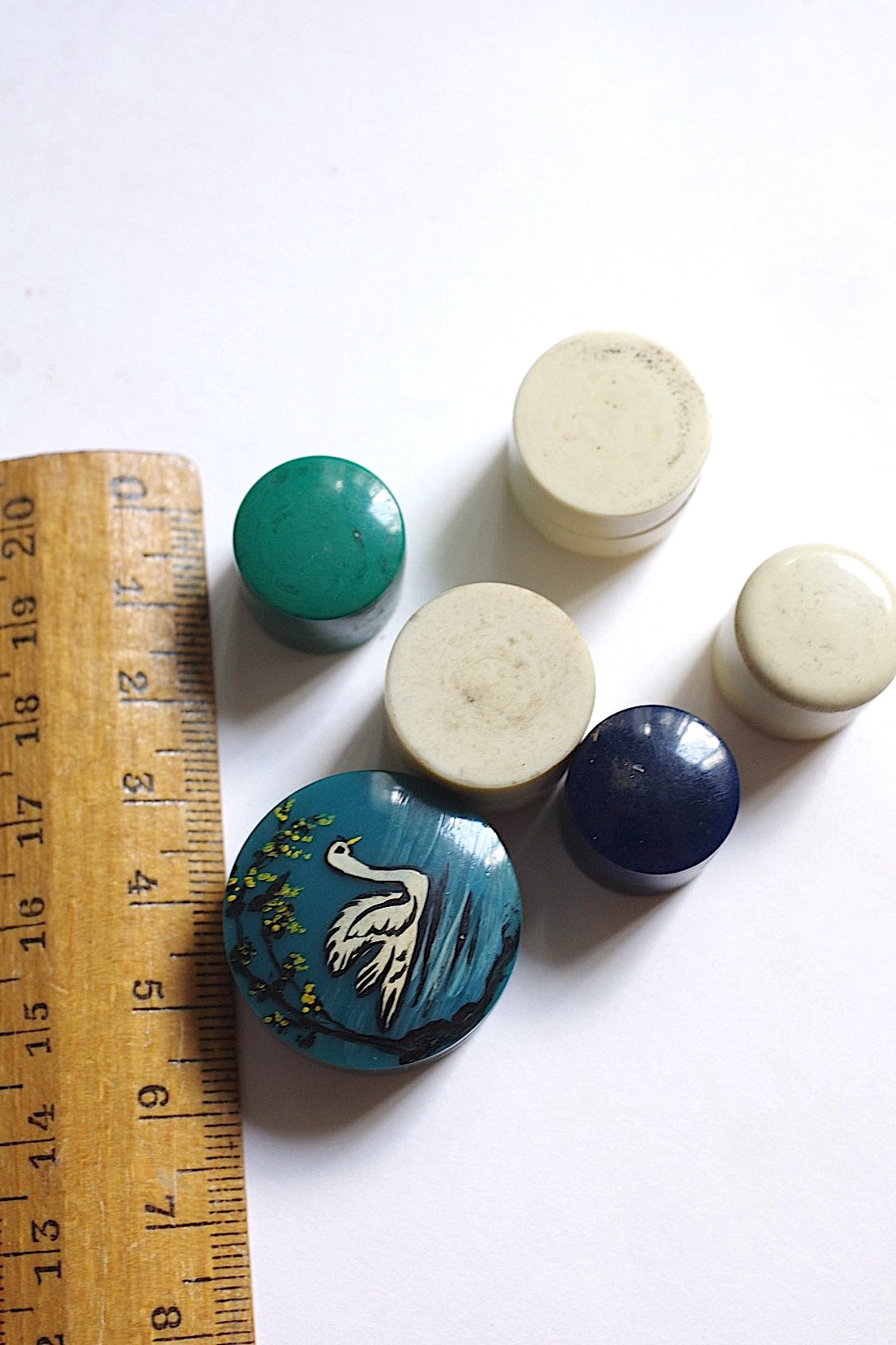 アンティーク小物入れ antique boite Bakélite lot .FR a l'epoque