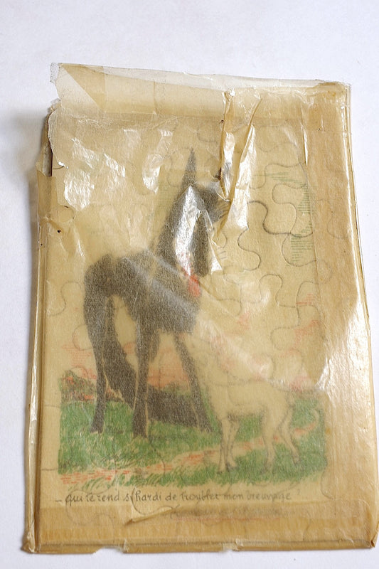 ヴィンテージ雑貨 brocante vintage バズル .FR a l'epoque