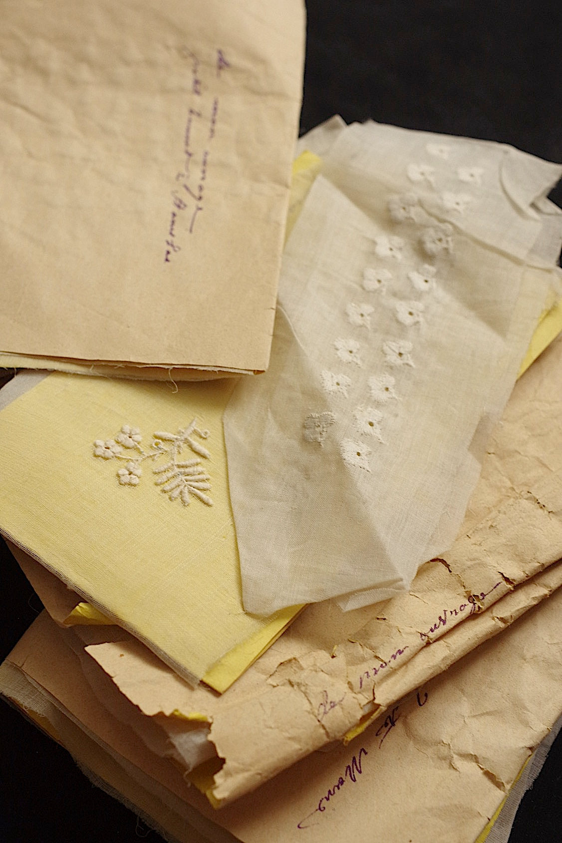 アンティークレース dentelle ancienne 刺繍 8種 .FR a l'epoque