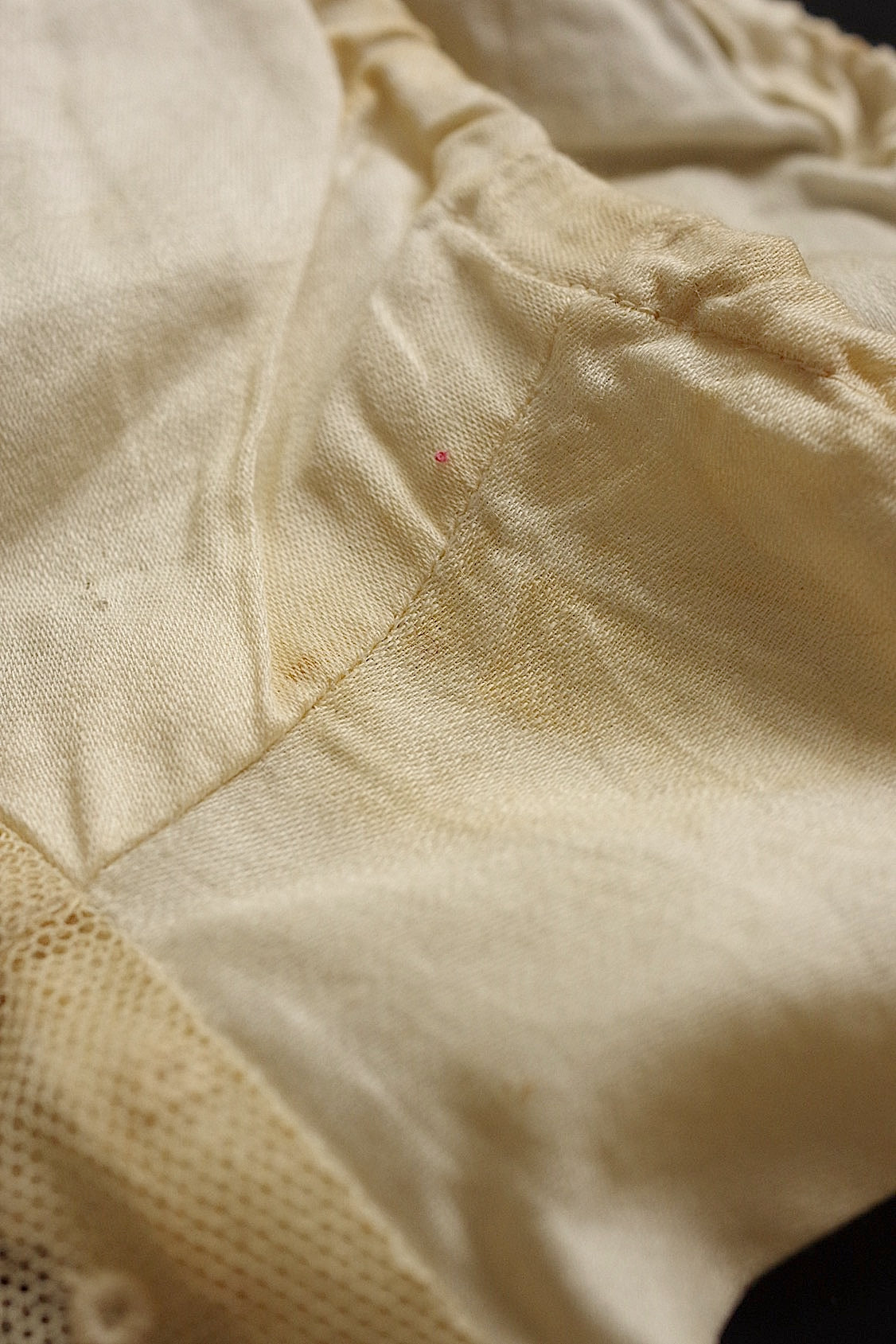 アンティークレース dentelle ancienne 袖 .FR a l'epoque