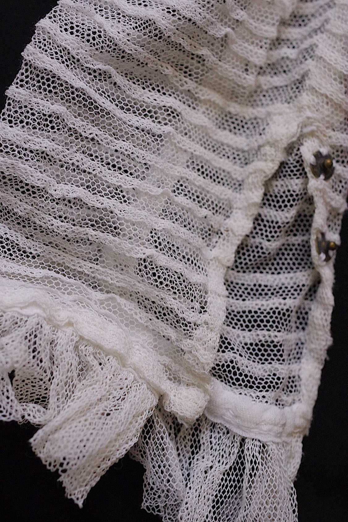 アンティークブラウス vêtement antique 少女サイズブラウス3枚 素材用lots 1 .FR a l'epoque