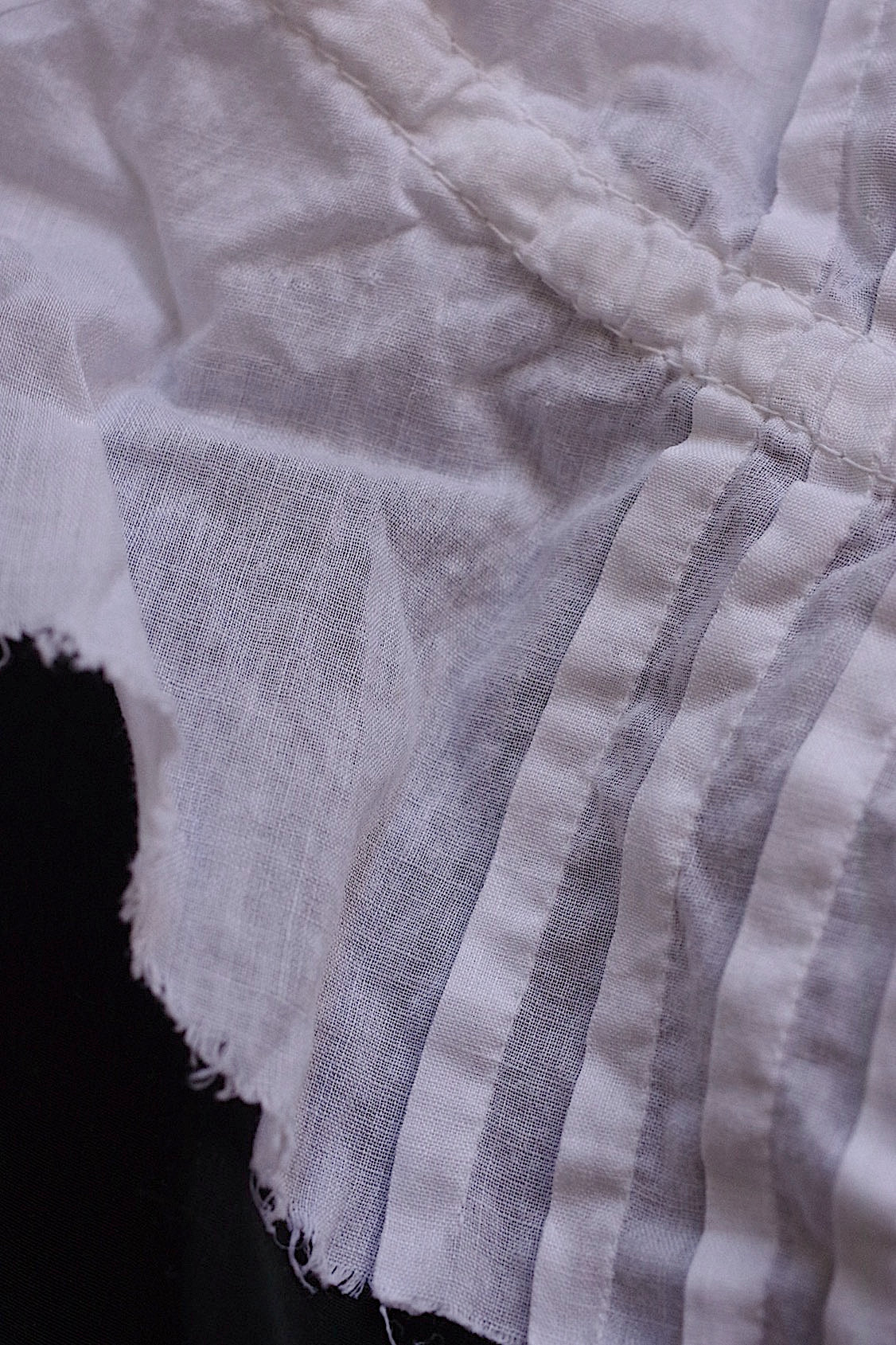 アンティークブラウス vêtement antique 少女サイズブラウス3枚 素材用lots 2 .FR a l'epoque