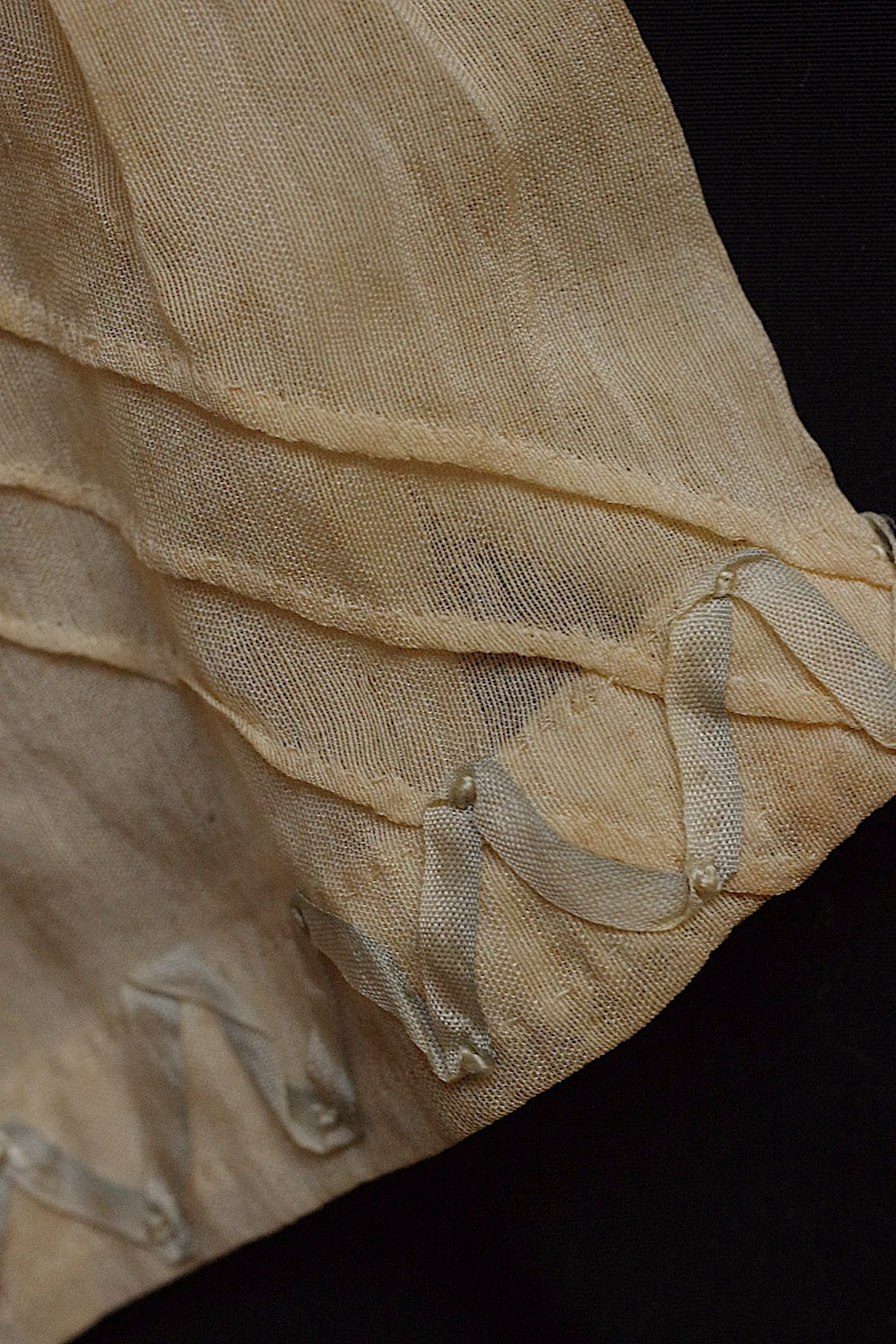 アンティークブラウス vêtement antique 少女サイズブラウス3枚 素材用lots 2 .FR a l'epoque