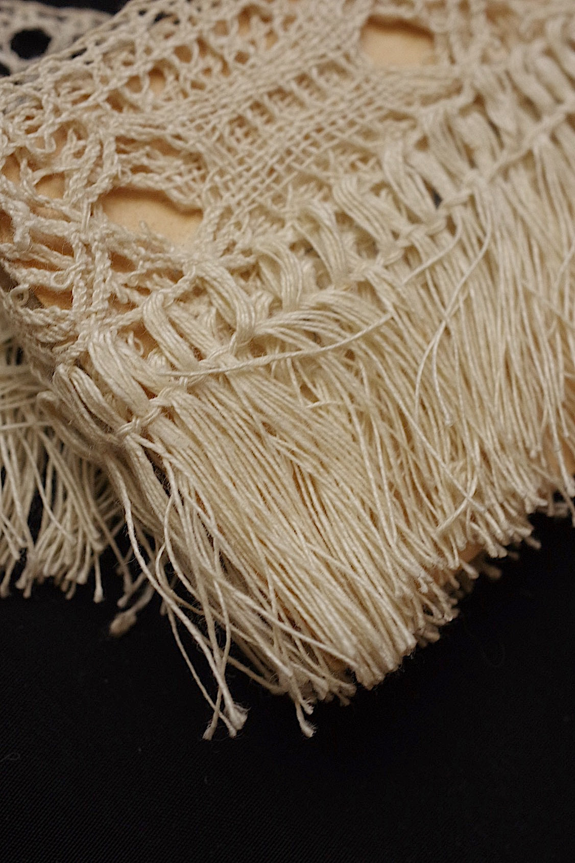 アンティークレース dentelle ancienne 90cm 720cm .FR a l'epoque