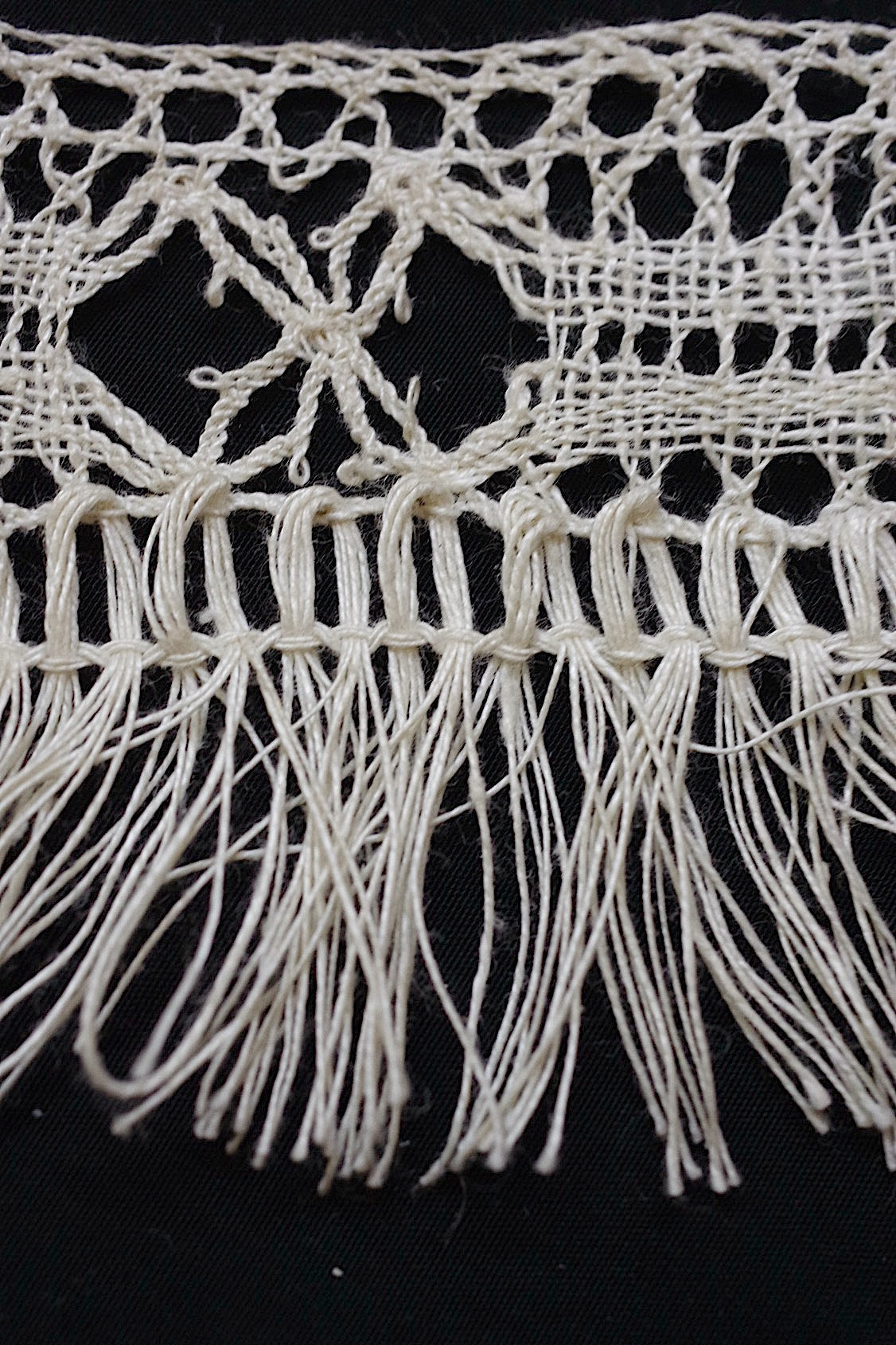 アンティークレース dentelle ancienne 90cm 720cm .FR a l'epoque