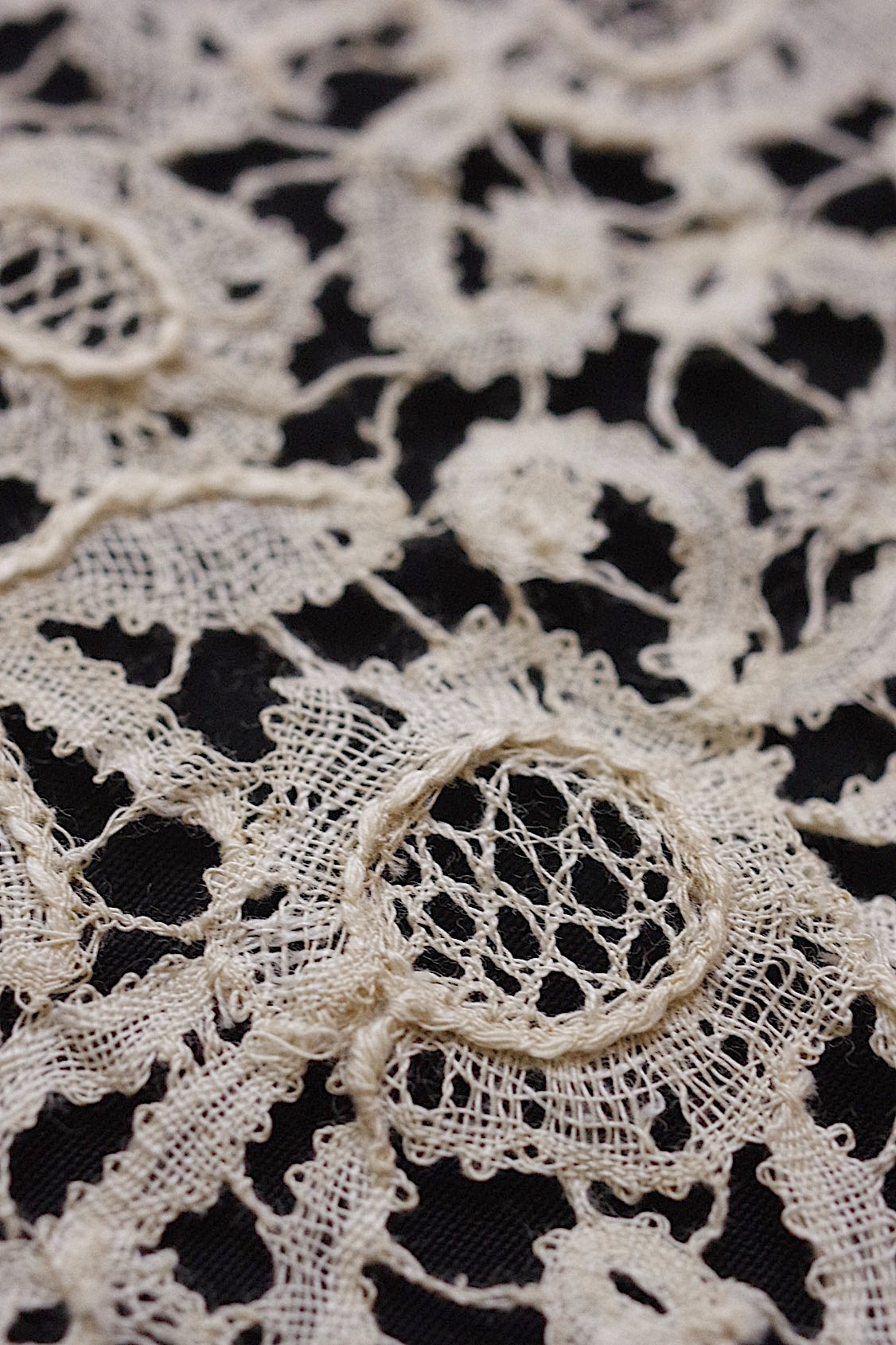 アンティークレース dentelle ancienne 襟 .FR a l'epoque