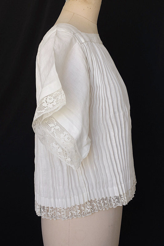 アンティーク服 vêtement antique surplis 教会チュニック2 .FR a l'epoque