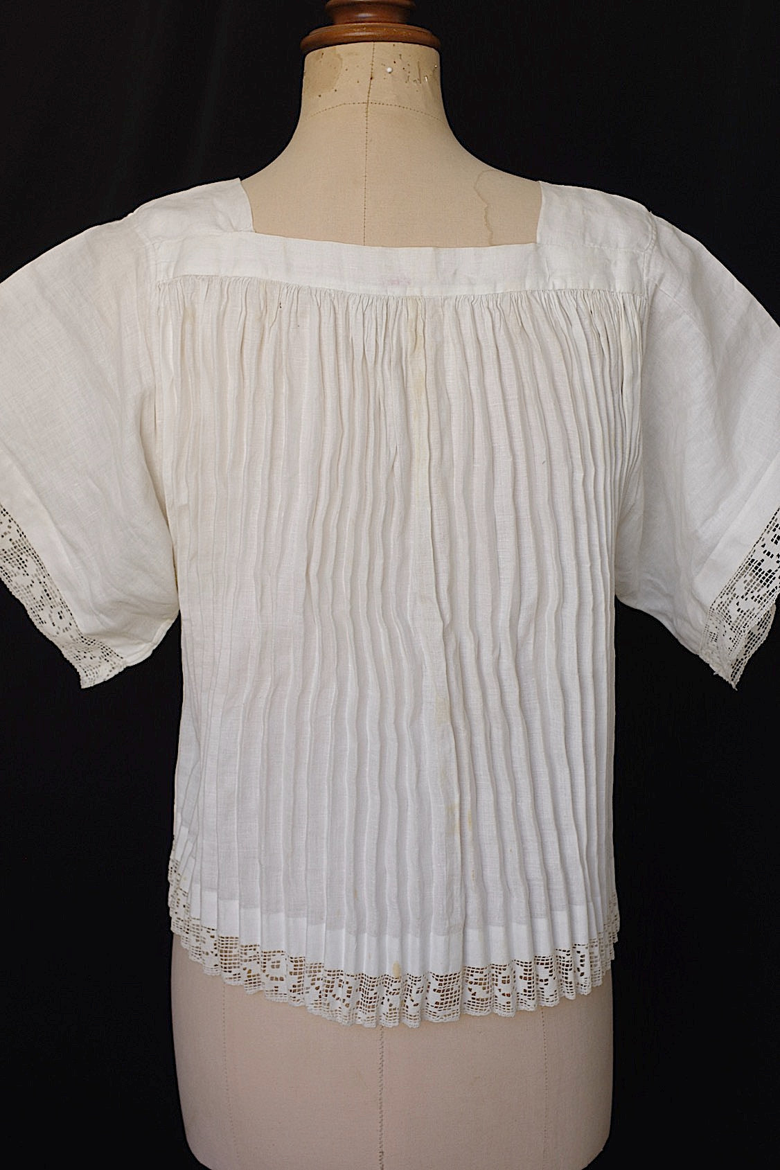 アンティーク服 vêtement antique surplis 教会チュニック2 .FR a l'epoque