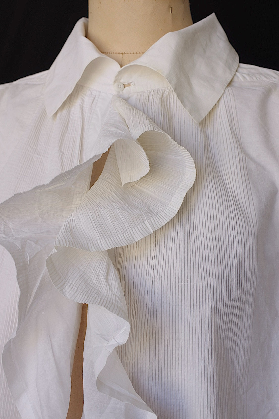 アンティークシャツ vêtement antique shirt pour monsieur プチプリフリルシャツ .FR a l'epoque