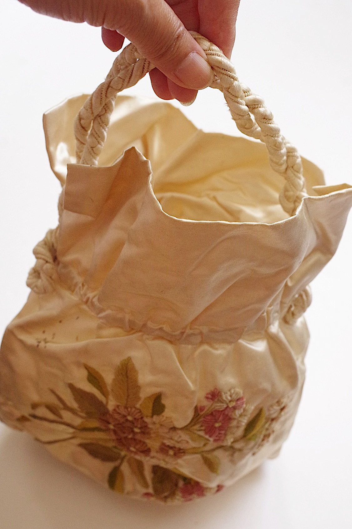 アンティークポシェット pochette antique 刺繍バッグ .FR a l'epoque