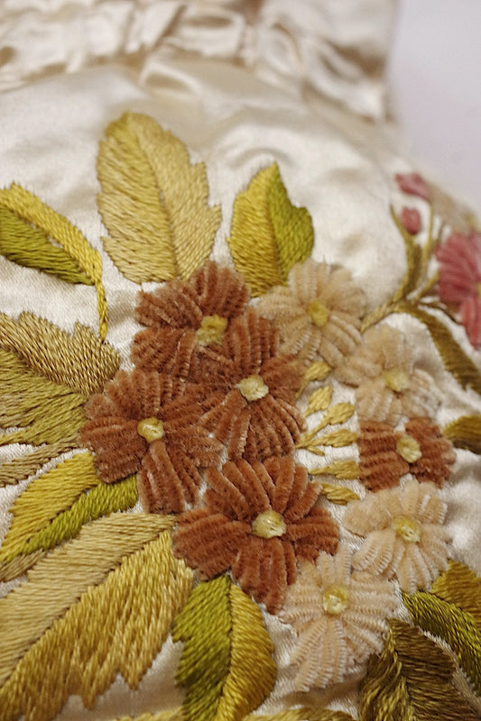 アンティークポシェット pochette antique 刺繍バッグ .FR a l'epoque