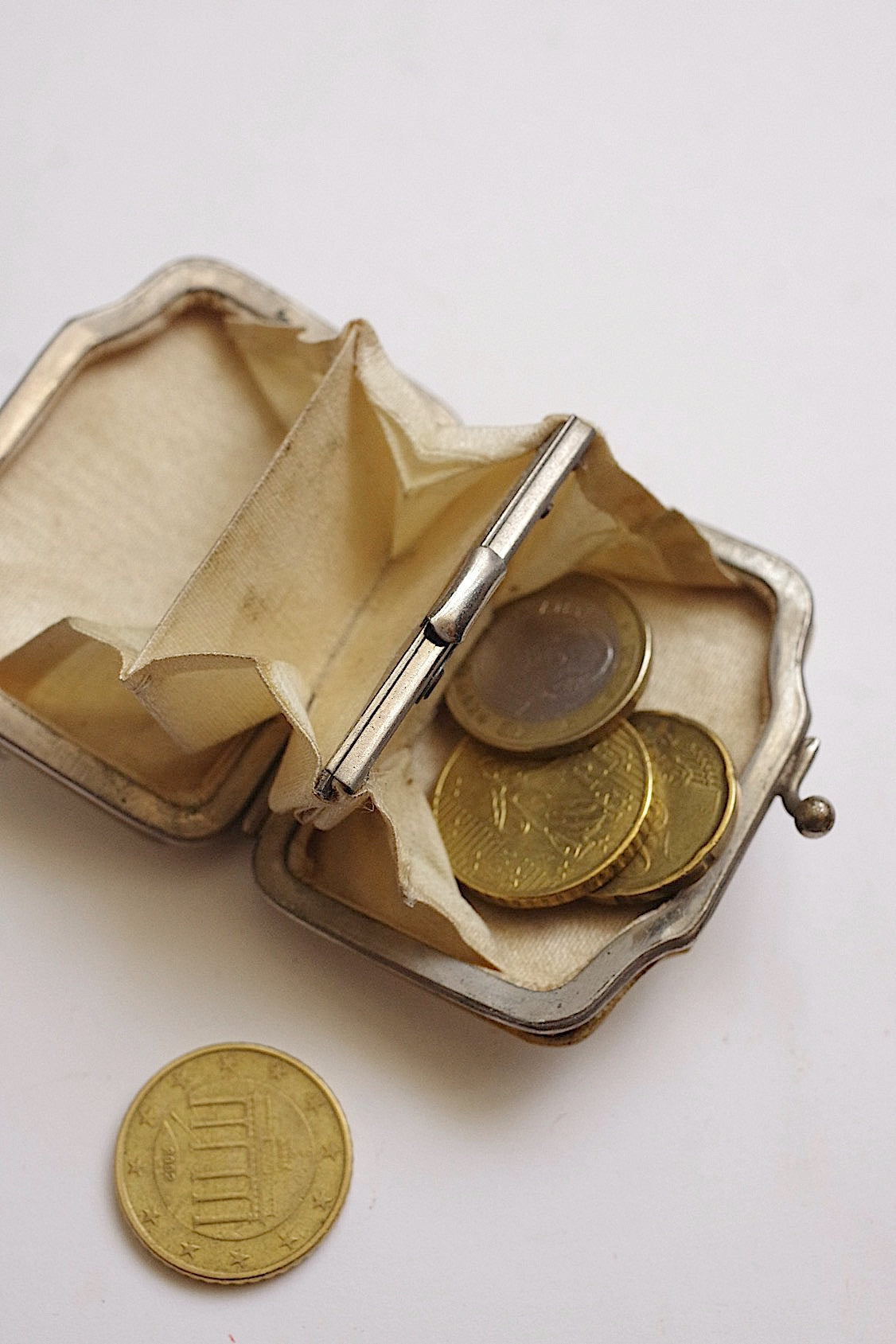 アンティークコインケース porte monnaie antique .FR a l'epoque