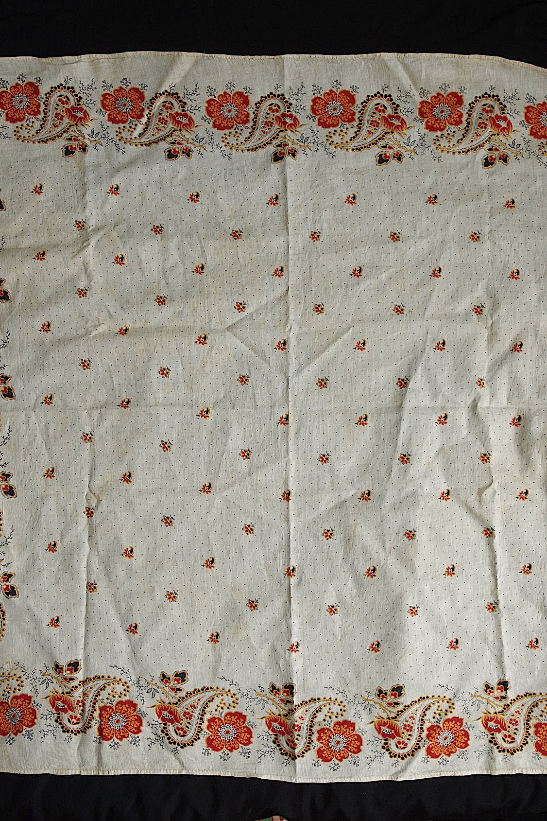 アンティークバンダナ fichu antique .FR a l'epoque