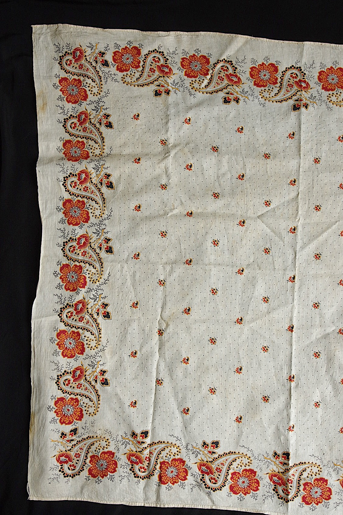 アンティークバンダナ fichu antique .FR a l'epoque