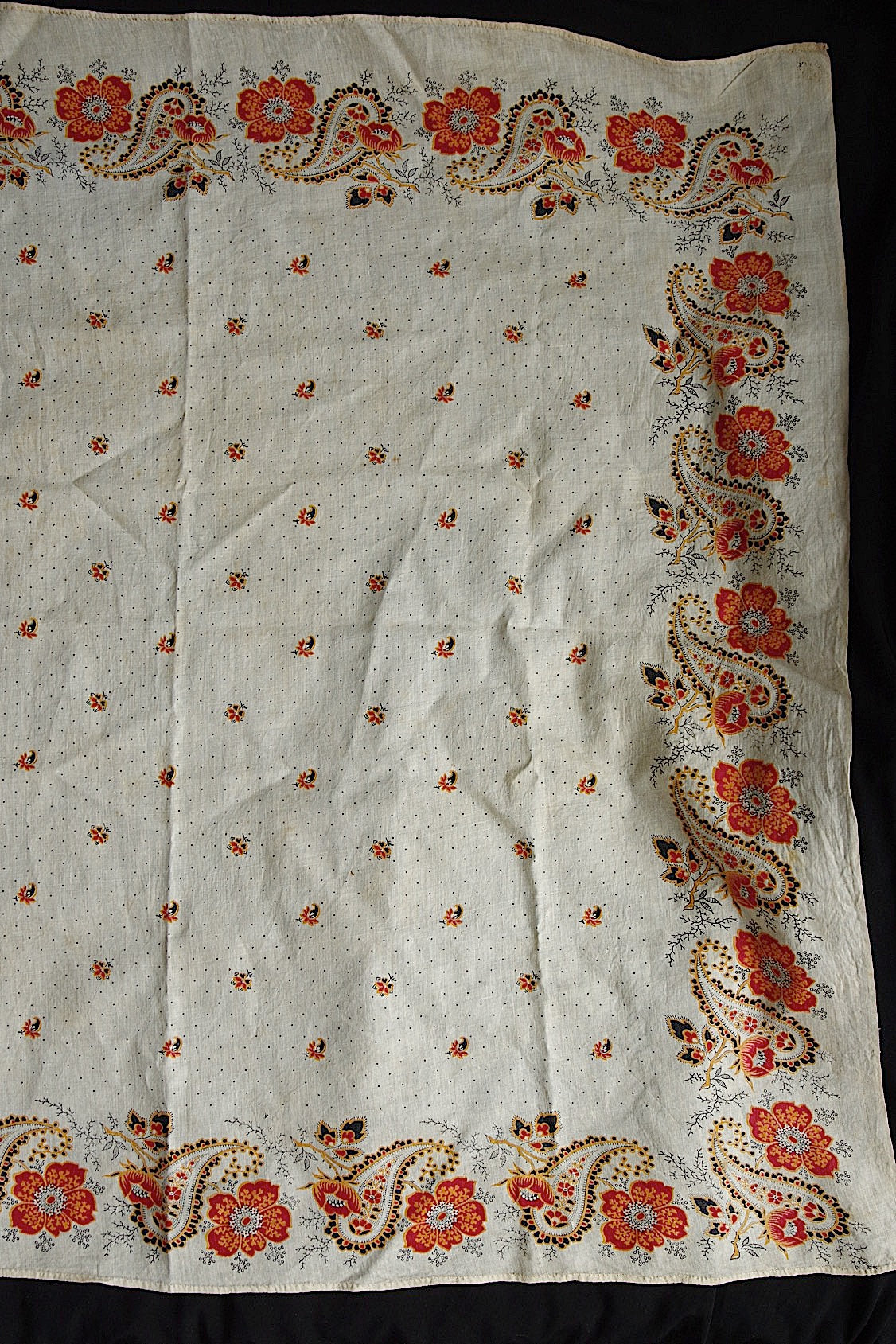 アンティークバンダナ fichu antique .FR a l'epoque