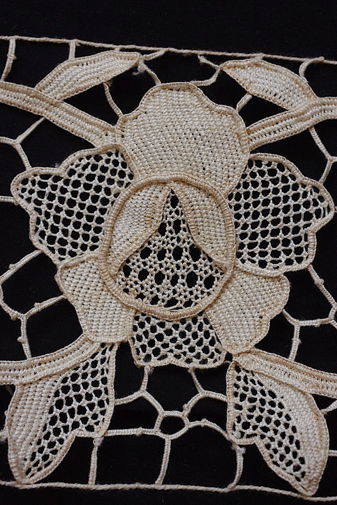 アンティークレース/dentelle ancien/antique lace/ニードル670cm .FR a l'epoque