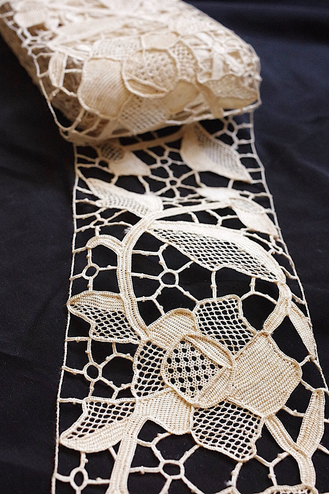 アンティークレース/dentelle ancien/antique lace/ニードル670cm .FR a l'epoque