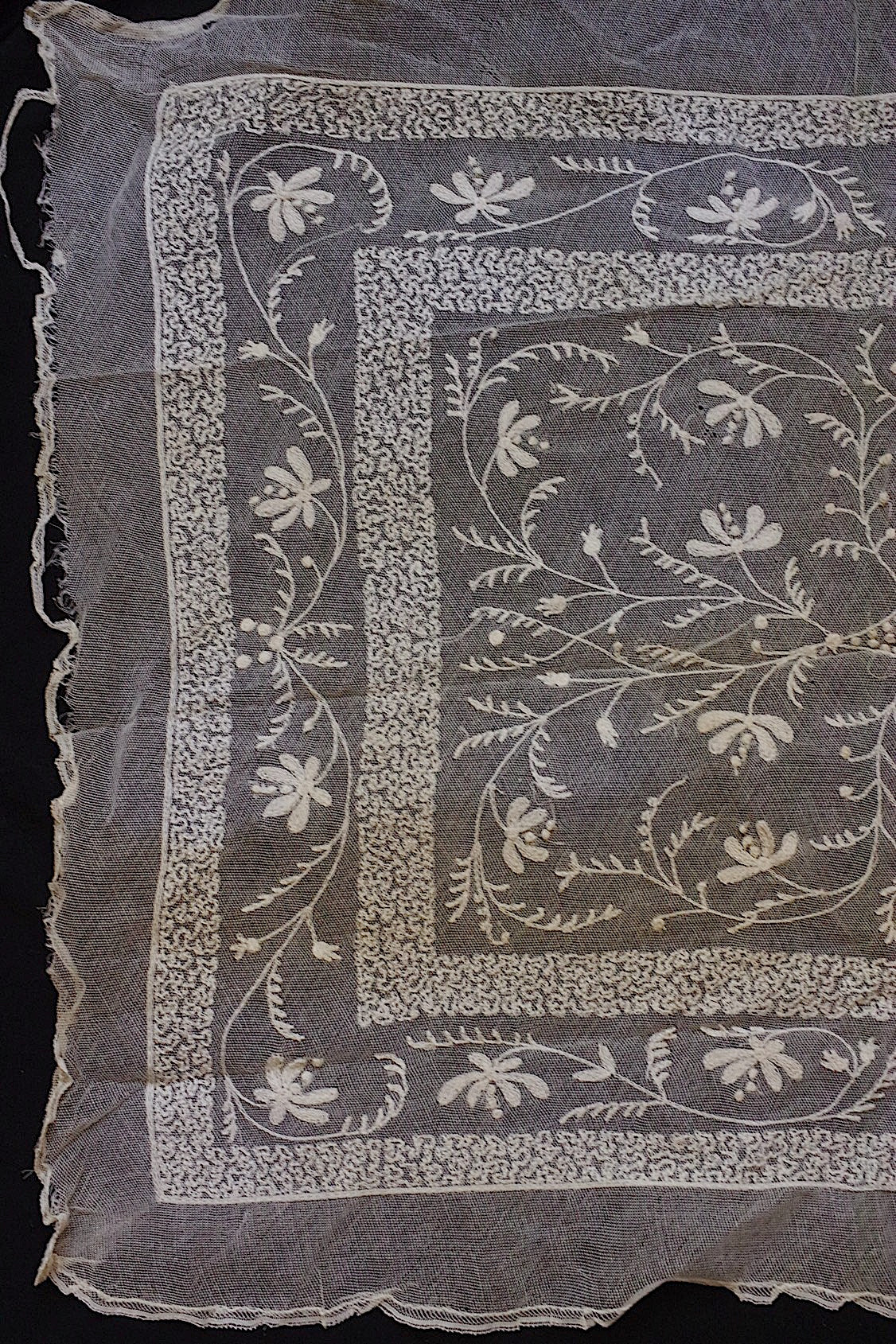 アンティークレース/dentelle ancien/antique lace/ハギレ+おまけ .FR a l'epoque