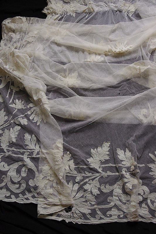 アンティークカーテン/rideau ancien/antique curtain 1 .FR a l'epoque