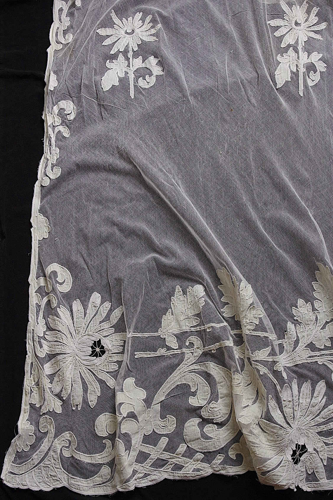 アンティークカーテン/rideau ancien/antique curtain 1 .FR a l'epoque