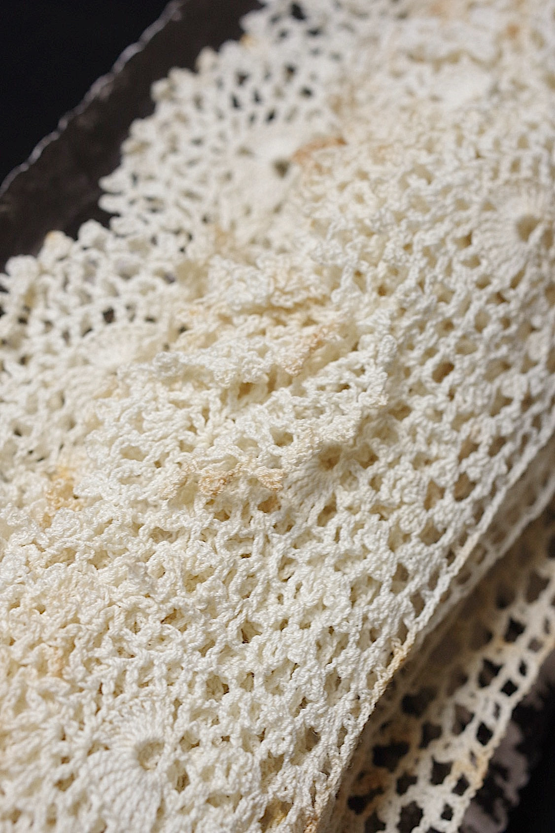 アンティークレース 600cm/dentelle ancienne/antique lace .FR a l'epoque