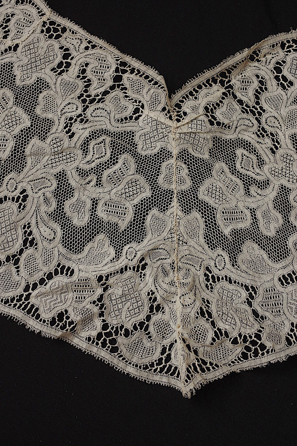 アンティークレース首周り/dentelle ancienne/antique lace .FR a l'epoque