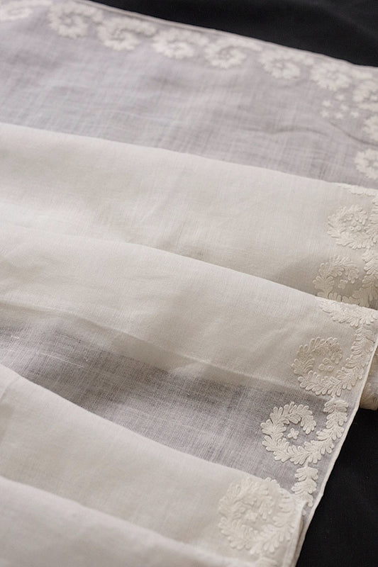 アンティーク刺繍生地/dentelle ancienne/antique lace .FR a l'epoque