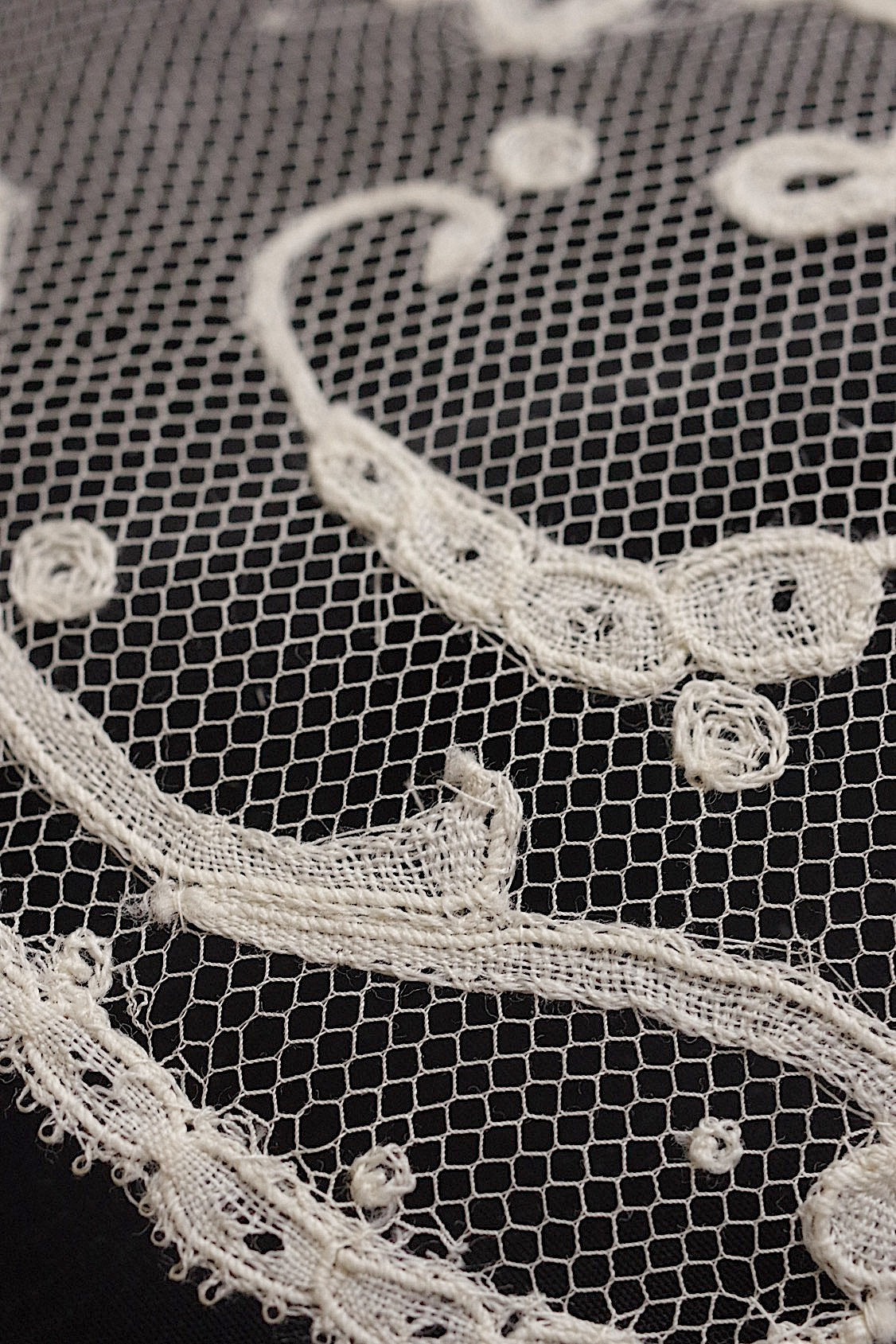 アンティークレース3種/dentelle ancienne/antique lace .FR a l'epoque