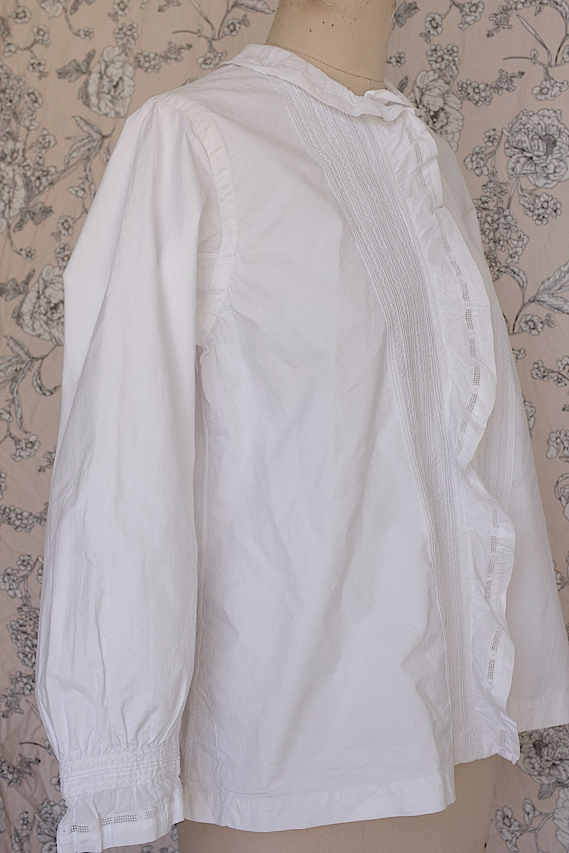 アンティークブラウス2/vêtement ancien/antique blouse .FR a l'epoque
