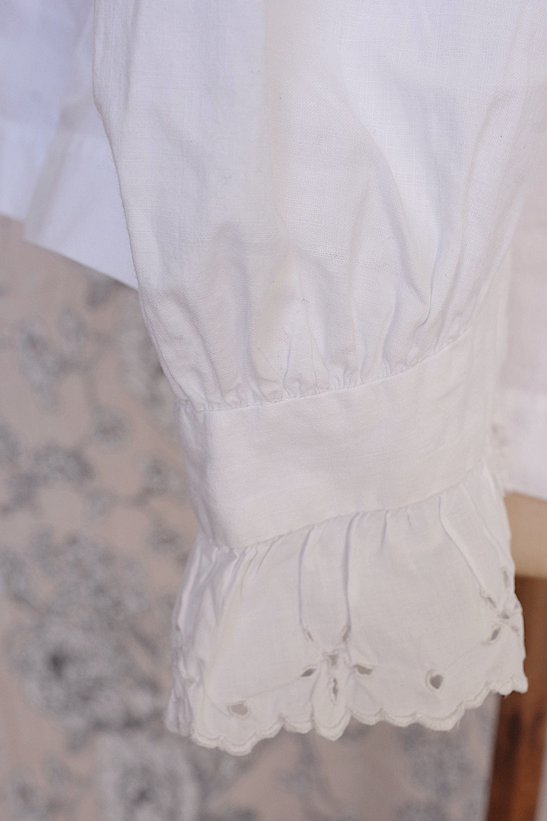 アンティークブラウス4/vêtement ancien/antique blouse .FR a l'epoque